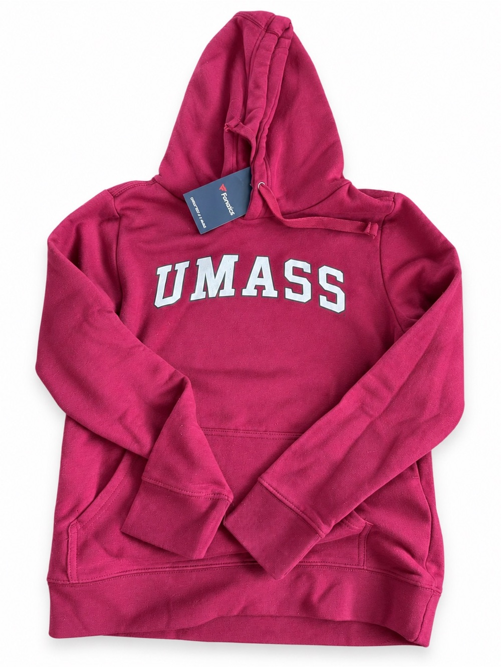 NWT Fanatics UMass Women’s Maroon Hoodie Medium